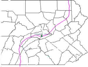 tuscarora map